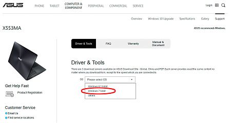 asus x555l драйвера windows 7 x64